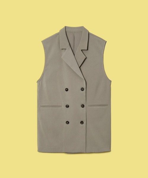 FOREVER 21(フォーエバー トゥエンティーワン)の「【VINTAGE】ジャケットジレ(ベスト・レディース・ベージュ/ブラック/ライトブラウン・FREE)」の8枚目の写真