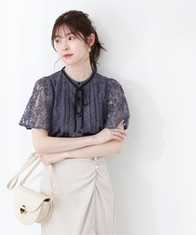 PROPORTION BODY DRESSING | フレアースリーブレースブラウス / 1213110407(シャツ/ブラウス)