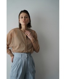 CLANE/クラネ/W FACE CENTER LINE CARDIGAN