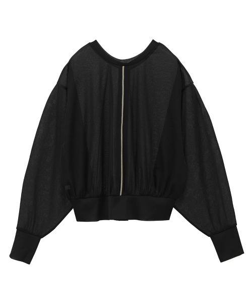 CLANE(クラネ)の「CLANE/クラネ/W FACE CENTER LINE CARDIGAN(カーディガン/ボレロ・レディース・ブルー/ブラック/ベージュ・1)」の10枚目の写真