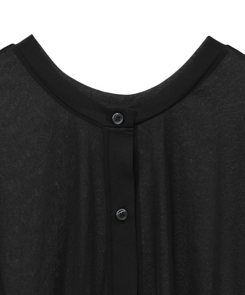 CLANE(クラネ)の「CLANE/クラネ/W FACE CENTER LINE CARDIGAN(カーディガン/ボレロ・レディース・ブルー/ブラック/ベージュ・1)」の11枚目の写真