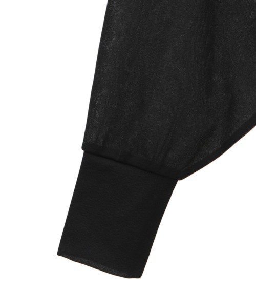 CLANE(クラネ)の「CLANE/クラネ/W FACE CENTER LINE CARDIGAN(カーディガン/ボレロ・レディース・ブルー/ブラック/ベージュ・1)」の12枚目の写真