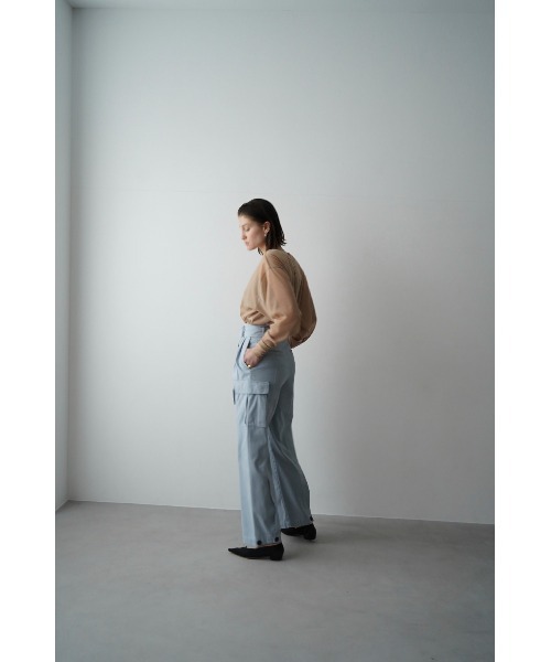 CLANE(クラネ)の「CLANE/クラネ/W FACE CENTER LINE CARDIGAN(カーディガン/ボレロ・レディース・ブルー/ブラック/ベージュ・1)」の18枚目の写真