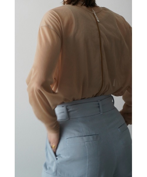 CLANE(クラネ)の「CLANE/クラネ/W FACE CENTER LINE CARDIGAN(カーディガン/ボレロ・レディース・ブルー/ブラック/ベージュ・1)」の19枚目の写真