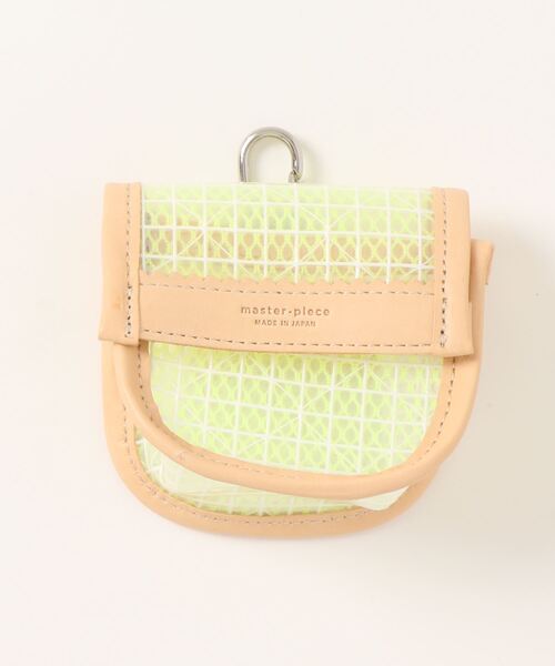 master-piece（マスターピース）の「【master-piece/マスターピース】 Lattice マルチケース（ポーチ・メンズ・ブラック/イエロー/オレンジ/ベージュ/サックスブルー・FREE）」の4枚目の写真