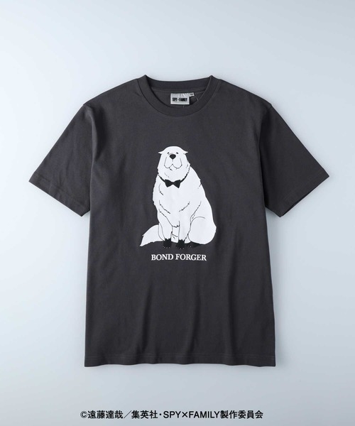 Right-on（ライトオン）の「「SPY×FAMILY」プリントＴシャツ（Tシャツ/カットソー・メンズ・ブラック/ライム/ベージュ/ホワイト・S/L/M）」の3枚目の写真