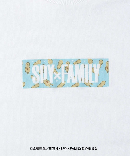 Right-on（ライトオン）の「「SPY×FAMILY」プリントＴシャツ（Tシャツ/カットソー・メンズ・ブラック/ライム/ベージュ/ホワイト・S/L/M）」の9枚目の写真
