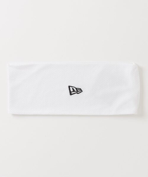 NEW ERA（ニューエラ）の「NEW ERA/ニューエラ ヘッドバンド フラッグロゴ 吸汗速乾 ストレッチ 13517797/13517798/14110166（ヘアバンド・メンズ・ホワイト/ホワイト×ブラック・FREE）」の9枚目の写真