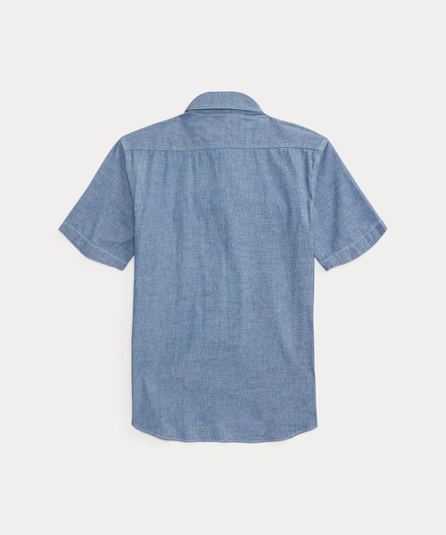 インディゴ シャンブレー ワークシャツ（シャツ/ブラウス）｜RRL
