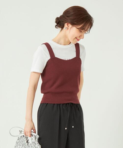 火*人様 グリーンレーベルリラクシング　ハイネック ビスチェ&ショーツ チェック green label relaxing（グリーンレーベルリラクシング）の
