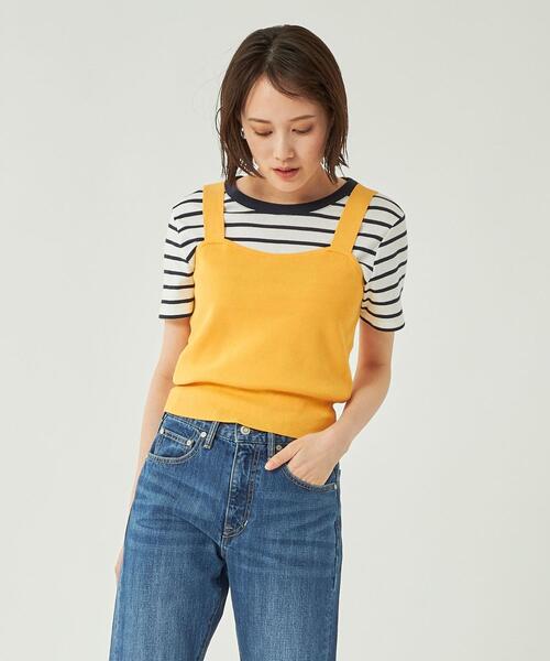 火*人様 グリーンレーベルリラクシング　ハイネック ビスチェ&ショーツ チェック 火*人様 グリーンレーベルリラクシング ハイネック ビスチェ