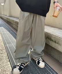 ゆるだぼナイロンカーゴパンツ