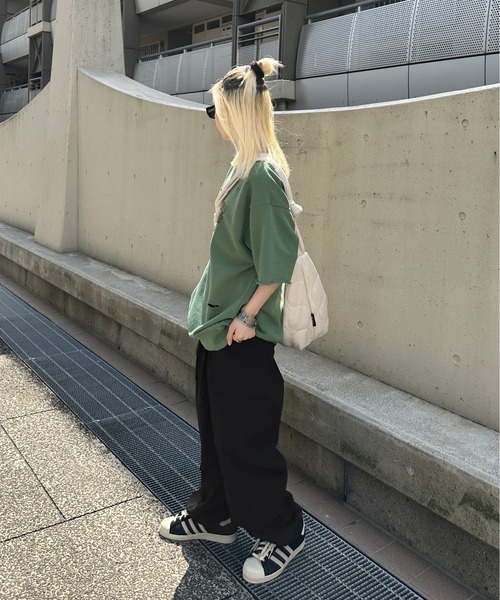 sedacle(セダクル)の「ゆるだぼナイロンカーゴパンツ(カーゴパンツ・メンズ・ブラック/カーキ/グレー・MEDIUM/LARGE/X-LARGE)」の7枚目の写真