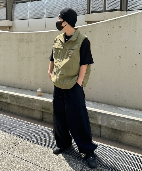 sedacle(セダクル)の「ゆるだぼナイロンカーゴパンツ(カーゴパンツ・メンズ・ブラック/カーキ/グレー・MEDIUM/LARGE/X-LARGE)」の13枚目の写真
