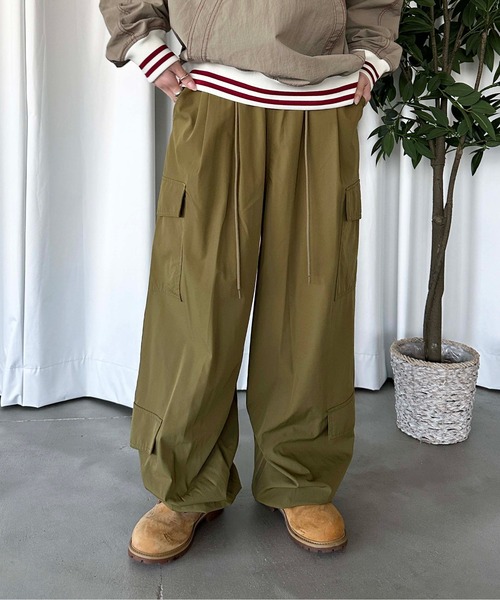 SLY カーゴパンツ WOVEN FLARE CARGO PT ウーヴン フレア カーゴ