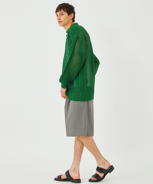 UNITED TOKYO(ユナイテッドトウキョウ)の「HARD GABARDINE SHORT PANTS(その他パンツ・メンズ・ライトグレー/ダークグレー・1/2)」の6枚目の写真