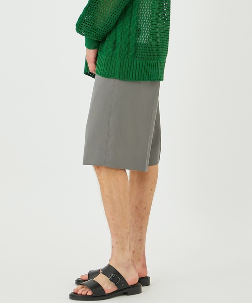 UNITED TOKYO(ユナイテッドトウキョウ)の「HARD GABARDINE SHORT PANTS(その他パンツ・メンズ・ライトグレー/ダークグレー・1/2)」の8枚目の写真