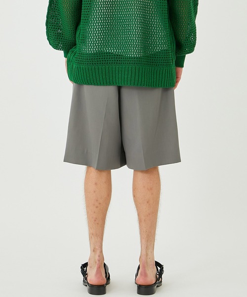 UNITED TOKYO(ユナイテッドトウキョウ)の「HARD GABARDINE SHORT PANTS(その他パンツ・メンズ・ライトグレー/ダークグレー・1/2)」の9枚目の写真