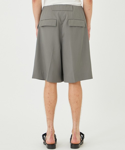UNITED TOKYO(ユナイテッドトウキョウ)の「HARD GABARDINE SHORT PANTS(その他パンツ・メンズ・ライトグレー/ダークグレー・1/2)」の12枚目の写真
