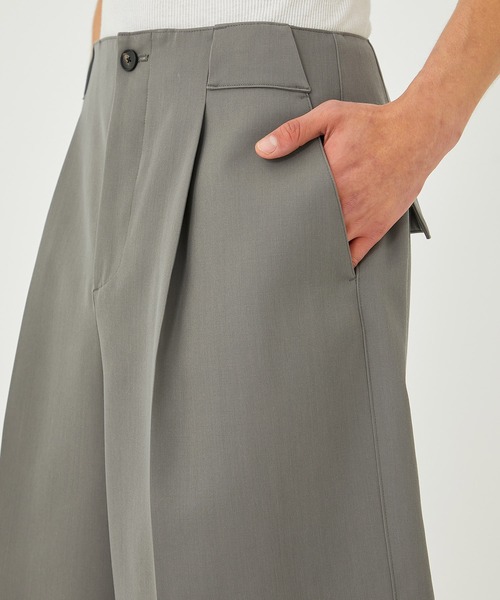 UNITED TOKYO(ユナイテッドトウキョウ)の「HARD GABARDINE SHORT PANTS(その他パンツ・メンズ・ライトグレー/ダークグレー・1/2)」の15枚目の写真