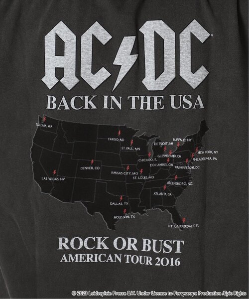 AP STUDIO（エーピーストゥディオ）の「≪一部店舗・WEB限定追加≫【GOOD ROCK SPEED】AC/DC Tシャツ（Tシャツ/カットソー・レディース・ブラック系その他・FREE）」の3枚目の写真