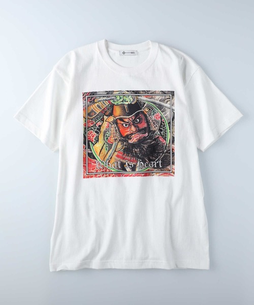 Right-on(ライトオン)の「WIHNEPUTAT(Tシャツ/カットソー・レディース・ホワイト/ブラック・M/L)」の3枚目の写真
