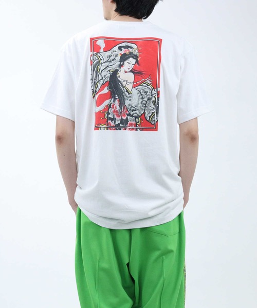 Right-on(ライトオン)の「WIHNEPUTAT(Tシャツ/カットソー・レディース・ホワイト/ブラック・M/L)」の6枚目の写真
