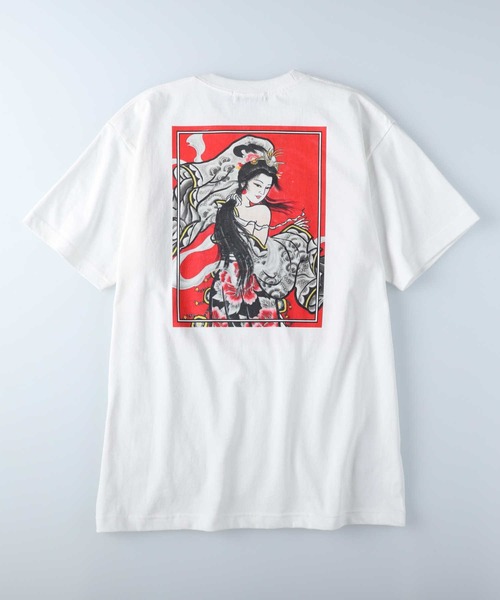 Right-on(ライトオン)の「WIHNEPUTAT(Tシャツ/カットソー・レディース・ホワイト/ブラック・M/L)」の11枚目の写真