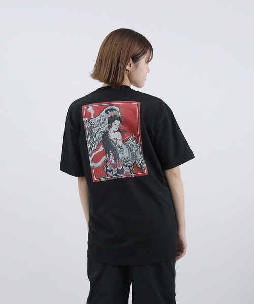 Right-on(ライトオン)の「WIHNEPUTAT(Tシャツ/カットソー・レディース・ホワイト/ブラック・M/L)」の8枚目の写真