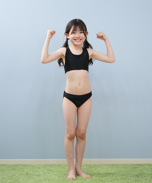 セール】RUSTY/ラスティー キッズ 水着 4点セット スイムウェア