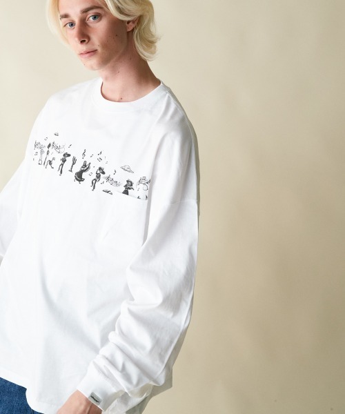 rehacer : Eternity Parade Wide L/S / エタニティーパレード ワイドシル エット ロング スリーブ カットソー（Tシャツ/カットソー）｜rehacer（レアセル）