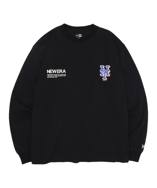 (New) New Era x MLB チーム ロゴ ロングスリーブ Tシャツ NEW ERA ニューエラ 長袖 Tシャツ レディース ロンT MLB