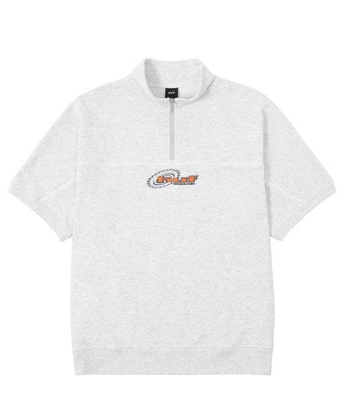 HUF(ハフ)の「HUF CHAINSAW HALF ZIP FLEECE / HUF ハーフジップ(スウェット・メンズ・グリーン系その他/ネイビー/アッシュグレー・SMALL/MEDIUM/LARGE/X-LARGE/XX-LARGE/X-SMALL)」の13枚目の写真
