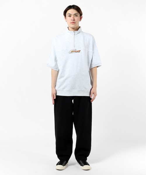 HUF(ハフ)の「HUF CHAINSAW HALF ZIP FLEECE / HUF ハーフジップ(スウェット・メンズ・グリーン系その他/ネイビー/アッシュグレー・SMALL/MEDIUM/LARGE/X-LARGE/XX-LARGE/X-SMALL)」の17枚目の写真