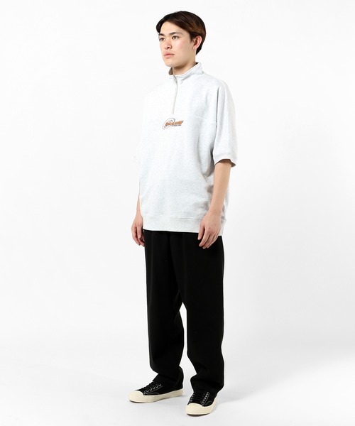 HUF(ハフ)の「HUF CHAINSAW HALF ZIP FLEECE / HUF ハーフジップ(スウェット・メンズ・グリーン系その他/ネイビー/アッシュグレー・SMALL/MEDIUM/LARGE/X-LARGE/XX-LARGE/X-SMALL)」の18枚目の写真