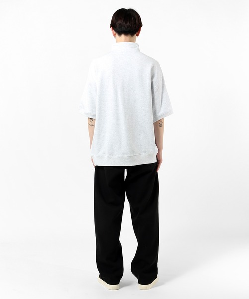 HUF(ハフ)の「HUF CHAINSAW HALF ZIP FLEECE / HUF ハーフジップ(スウェット・メンズ・グリーン系その他/ネイビー/アッシュグレー・SMALL/MEDIUM/LARGE/X-LARGE/XX-LARGE/X-SMALL)」の19枚目の写真