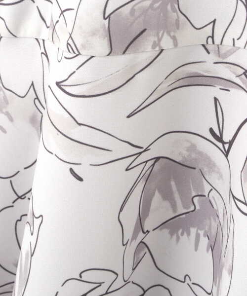 PROPORTION BODY DRESSING（プロポーションボディドレッシング）の「ビックフラワーマーメイドスカート / 1213220605（スカート・レディース・イエロー/ダークグレー/グレー・MEDIUM/SMALL）」の9枚目の写真