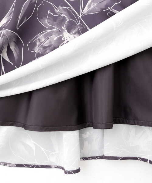 PROPORTION BODY DRESSING（プロポーションボディドレッシング）の「ビックフラワーマーメイドスカート / 1213220605（スカート・レディース・イエロー/ダークグレー/グレー・MEDIUM/SMALL）」の16枚目の写真