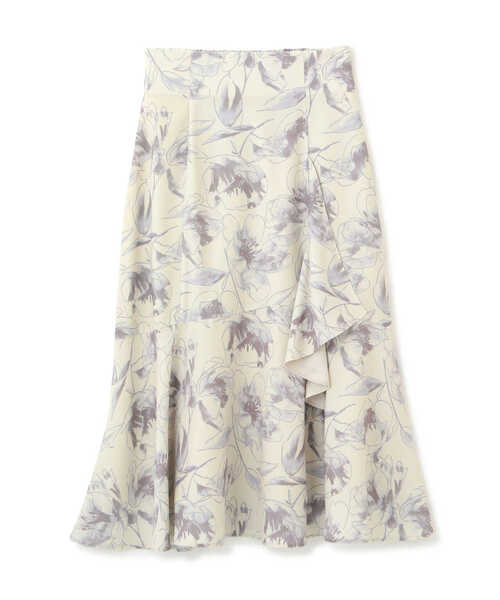 PROPORTION BODY DRESSING（プロポーションボディドレッシング）の「ビックフラワーマーメイドスカート / 1213220605（スカート・レディース・イエロー/ダークグレー/グレー・MEDIUM/SMALL）」の18枚目の写真