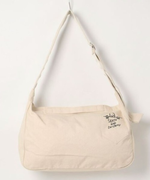 THRASHER(スラッシャー)の「【THRASHER】Shoulder Bag(ST)(ショルダーバッグ・メンズ・ホワイト系その他/ブラック系その他/グレー系その他/ベージュ系その他/ブラック系その他2/ホワイト系その他2・FREE)」の2枚目の写真