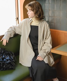 Birthday room | ビーグル刺繍ワッペンシャツ(シャツ/ブラウス)