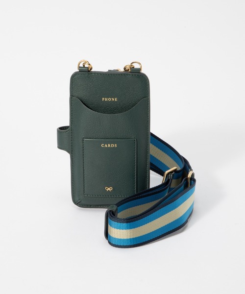 ANYA HINDMARCH（アニヤハインドマーチ）の「ANYA HINDMARCH Nastro Phone Pouch in