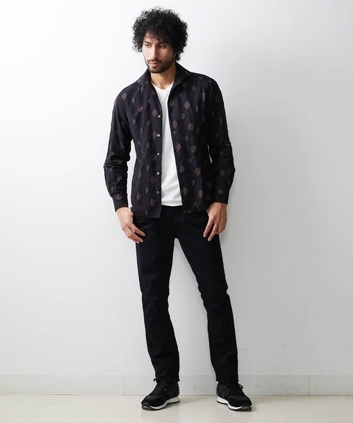 MICHEL KLEIN HOMME (ミッシェルクランオム)の「《日本製》ブラックデニムパンツ(デニムパンツ・メンズ・ブラック・MEDIUM/LARGE/X-LARGE)」の14枚目の写真