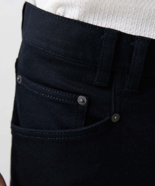 MICHEL KLEIN HOMME (ミッシェルクランオム)の「《日本製》ブラックデニムパンツ(デニムパンツ・メンズ・ブラック・MEDIUM/LARGE/X-LARGE)」の6枚目の写真