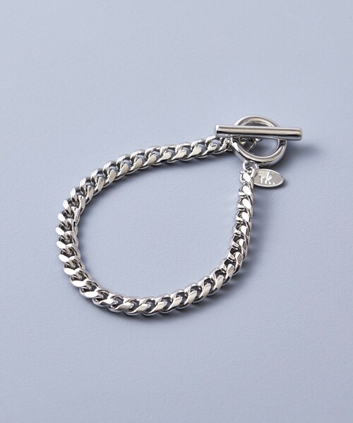 tk.TAKEO KIKUCHI(ティーケータケオキクチ)の「◆アソートチェーンブレスレット(ブレスレット・メンズ・シルバー系/シルバー系1/シルバー系2・00)」の2枚目の写真
