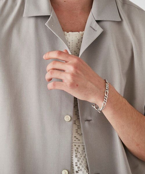 tk.TAKEO KIKUCHI(ティーケータケオキクチ)の「◆アソートチェーンブレスレット(ブレスレット・メンズ・シルバー系/シルバー系1/シルバー系2・00)」の15枚目の写真