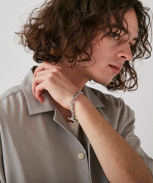 tk.TAKEO KIKUCHI(ティーケータケオキクチ)の「◆アソートチェーンブレスレット(ブレスレット・メンズ・シルバー系/シルバー系1/シルバー系2・00)」の18枚目の写真