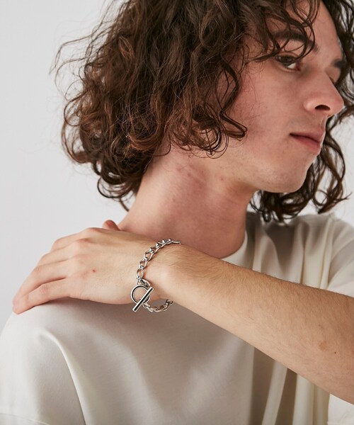 tk.TAKEO KIKUCHI(ティーケータケオキクチ)の「◆アソートチェーンブレスレット(ブレスレット・メンズ・シルバー系/シルバー系1/シルバー系2・00)」の20枚目の写真