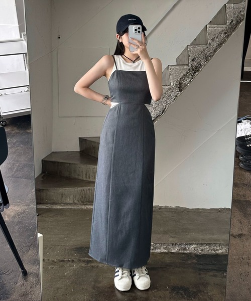 EPIMI E'PIMMY（エピミエピミー）の「カットワークキャミワンピース