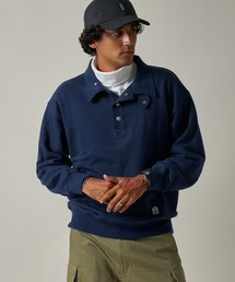 N/C SWEAT HALF SNAP / ハーフスナップスウェット